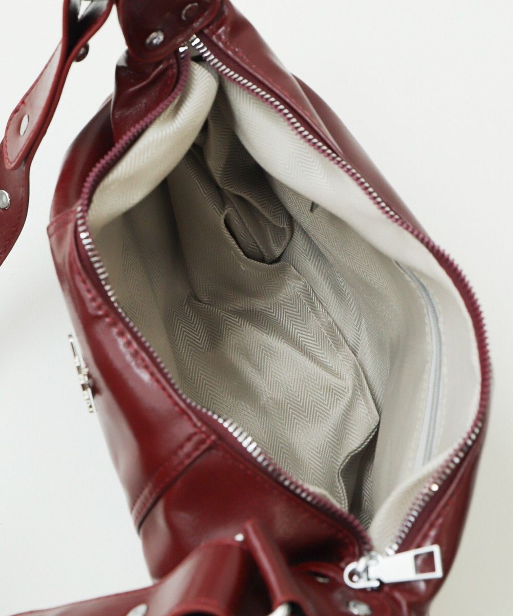 WEGO メタルパーツハーフムーンバッグ 