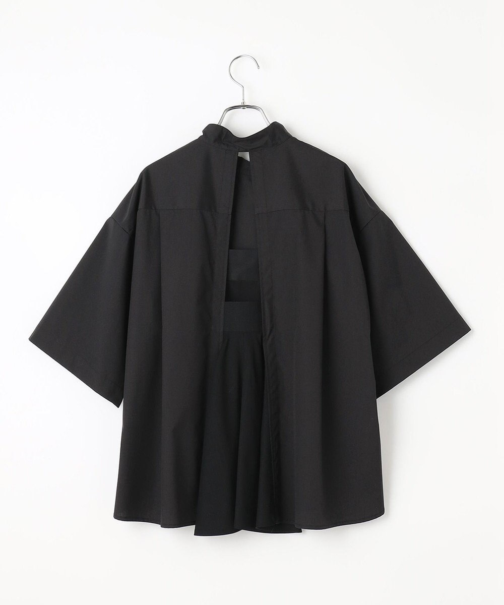 #Newans 【ANSWER for モダンベーシック】バックスリットオーバーシャツ 