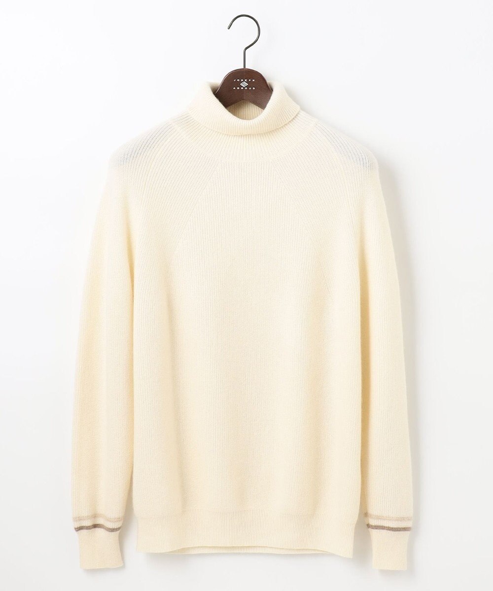 JOSEPH ABBOUD MOUNTAIN 【SPACE／UNISEX】ピュアカシミアアンダイド タートルネック 