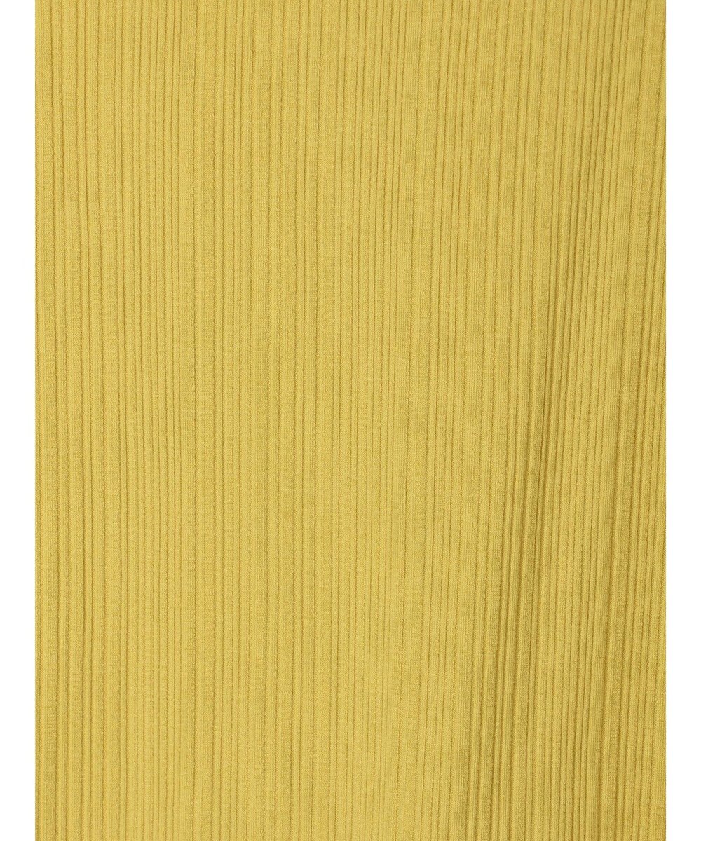 Green Parks リブ肩デザイン５分袖プルオーバー 