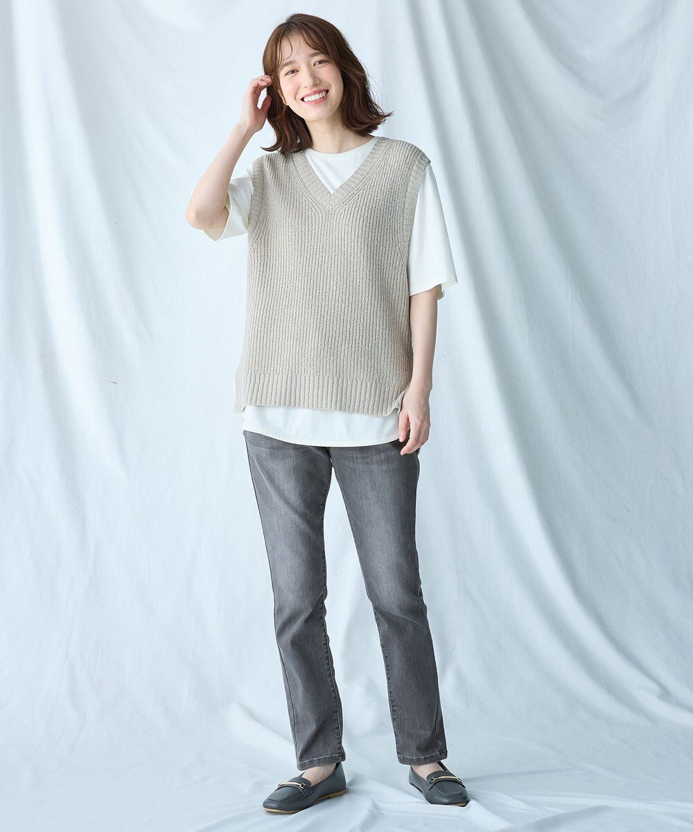 ANY フロッキーロゴテールTシャツ 