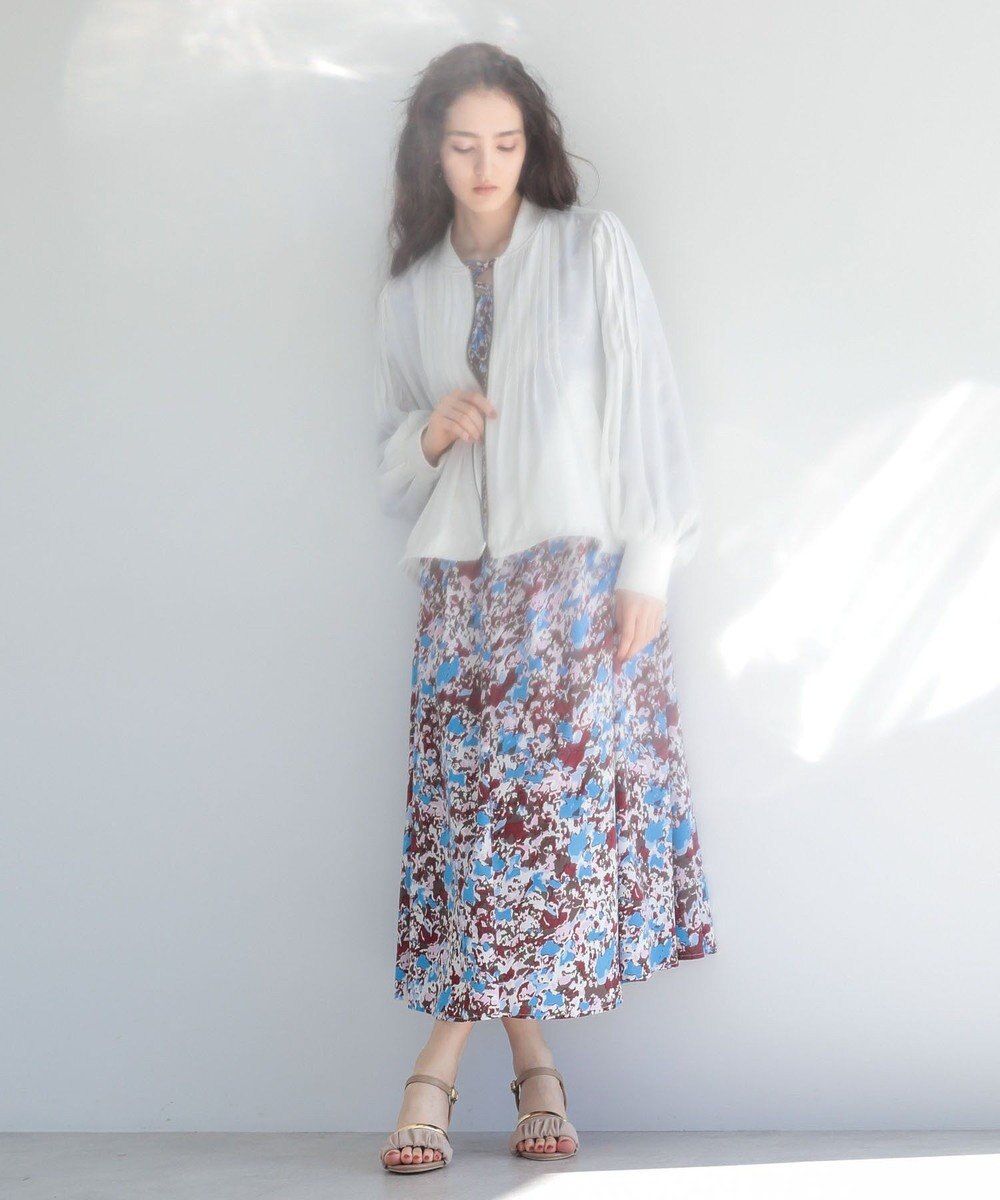 Green Parks ■ＥＳＣＡＲ　セミシアーピンタックブルゾン 