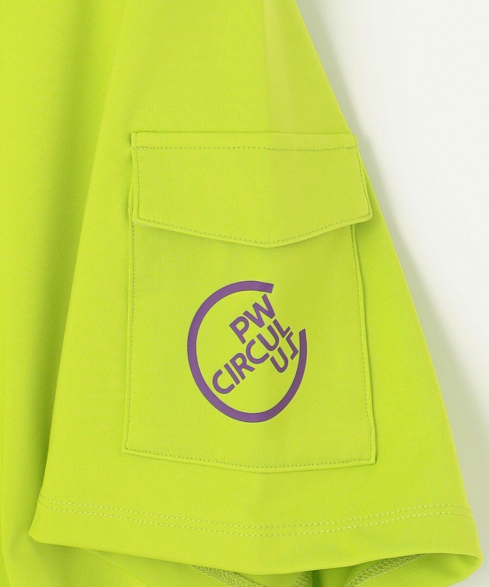 PW CIRCULUS 【MEN】【ストレッチ】ポケット モックネック シャツ 