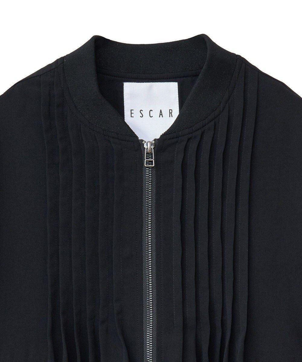 Green Parks ■ＥＳＣＡＲ　セミシアーピンタックブルゾン 