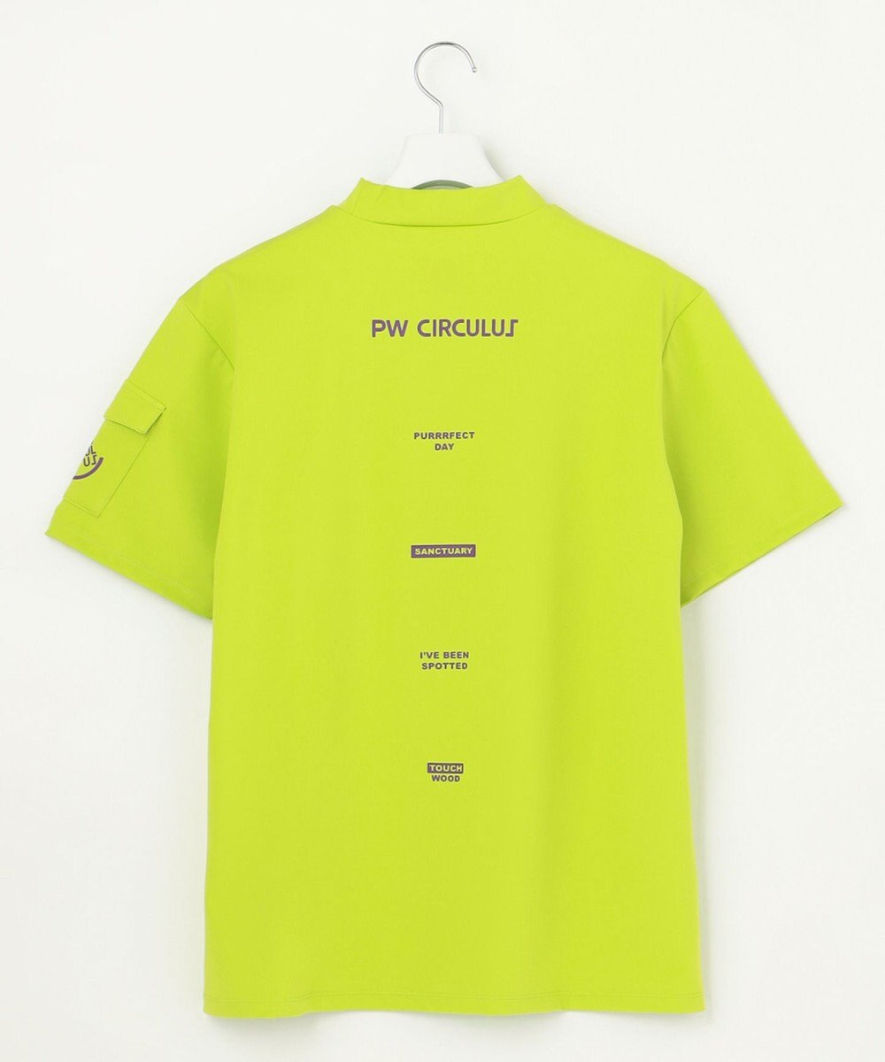 PW CIRCULUS 【MEN】【ストレッチ】ポケット モックネック シャツ 