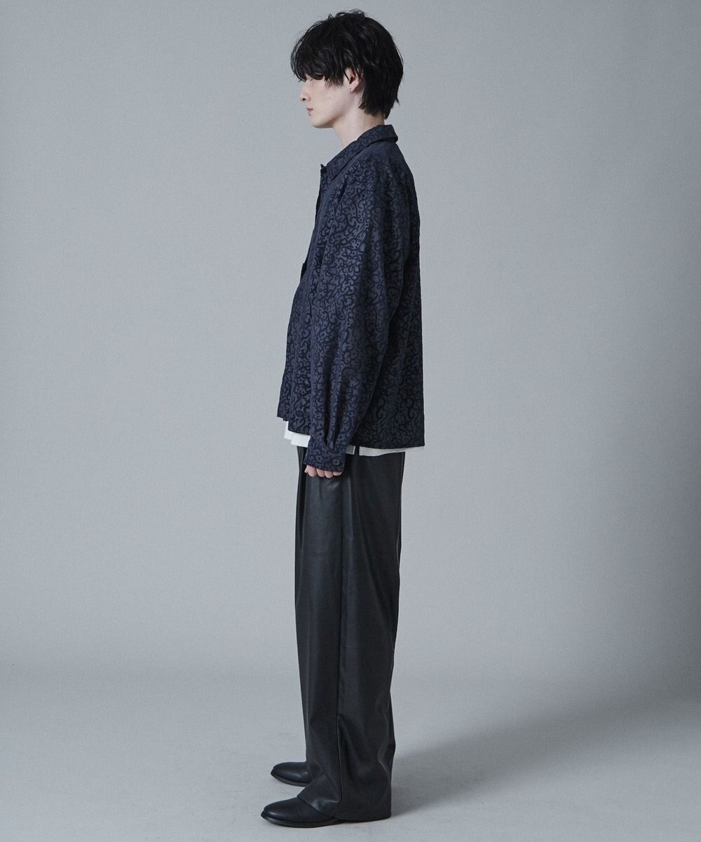 WEGO モールプリントシアーシャツ 