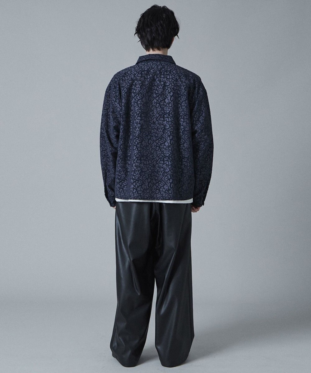 WEGO モールプリントシアーシャツ 