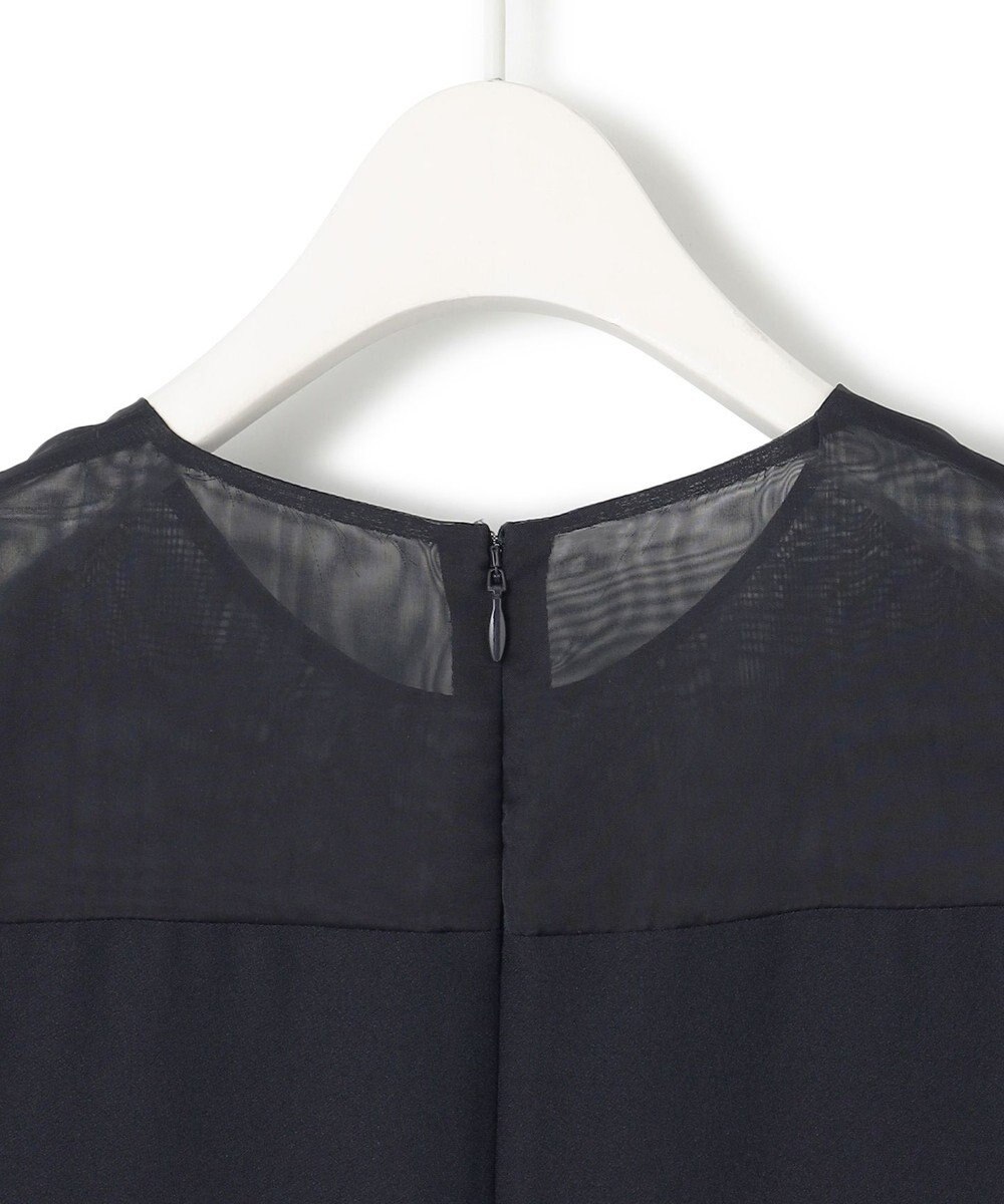 ICB L 【UVケア・接触冷感・速乾・洗える】 FluidBackSatin デザインワンピース 