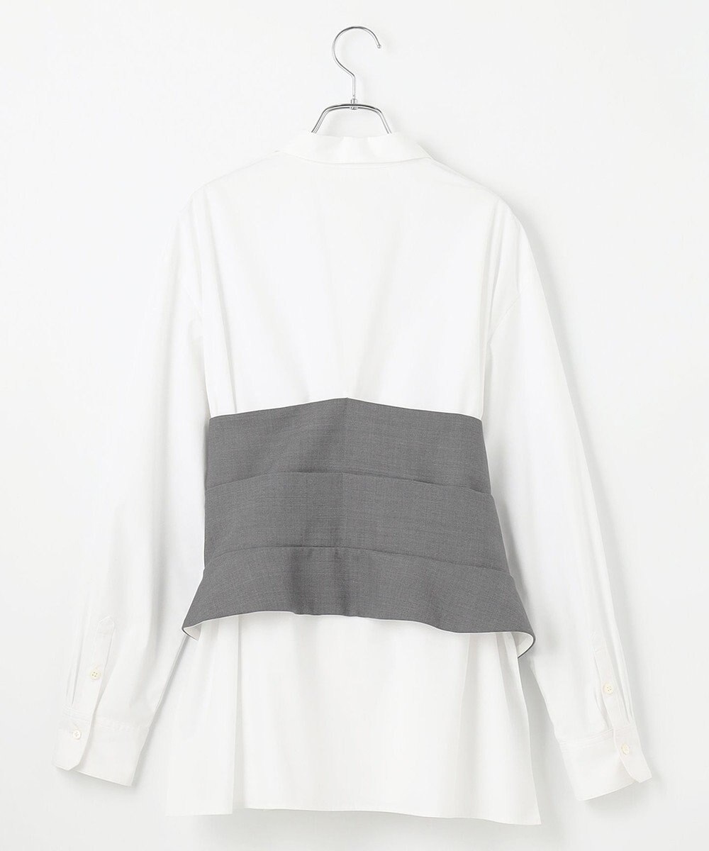 #Newans ビスチェレイヤーシャツ 