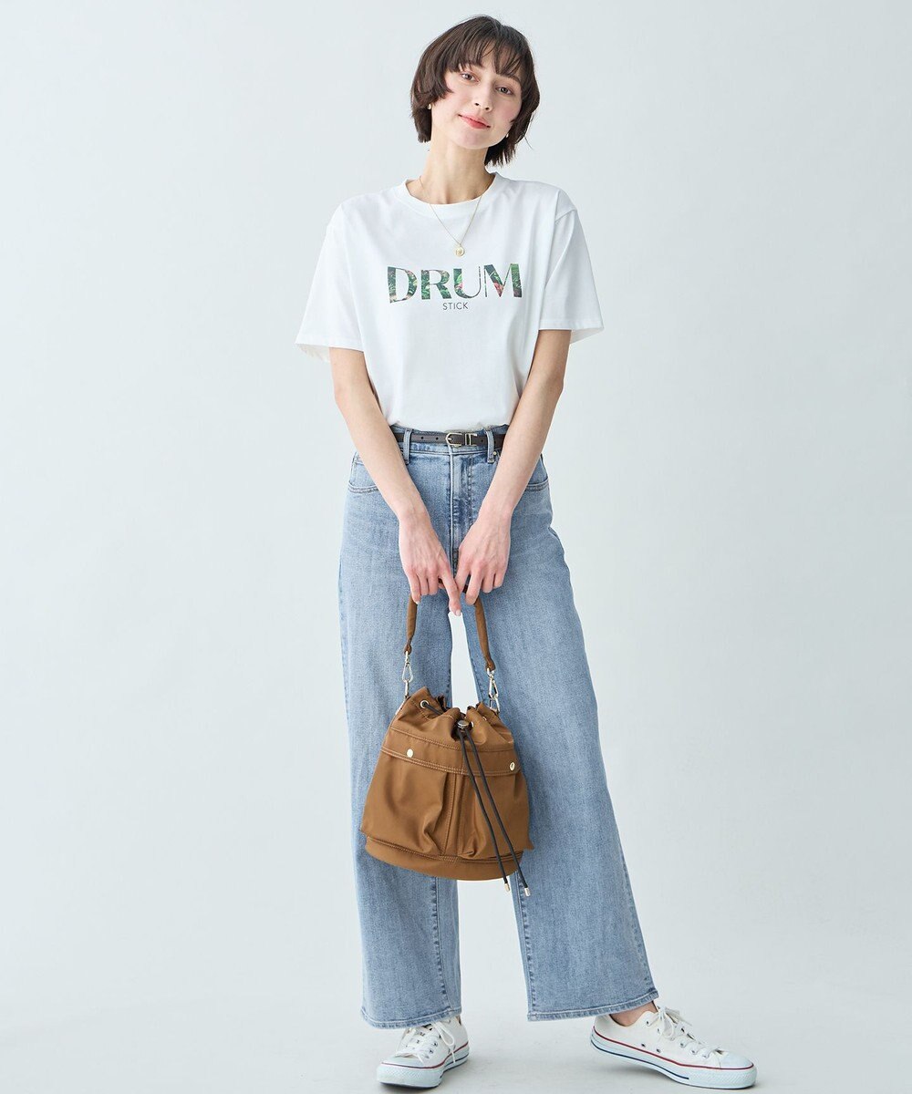 ANY アソートロゴラウンドヘムTシャツ 