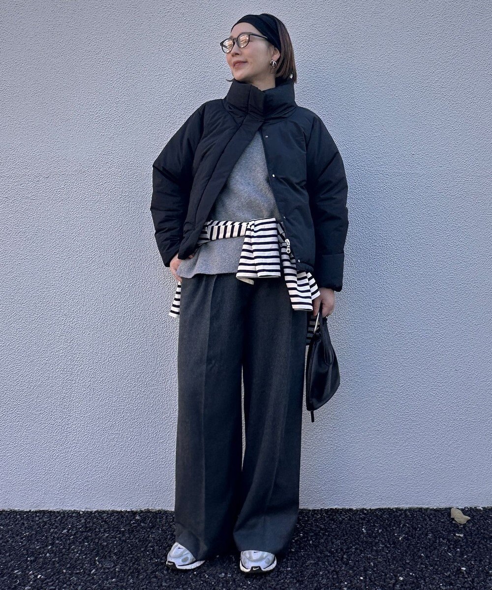 KWD 【日本製/高品質ダウン】STAND COLLAR DOWN BLOUSON ダウンブルゾン 