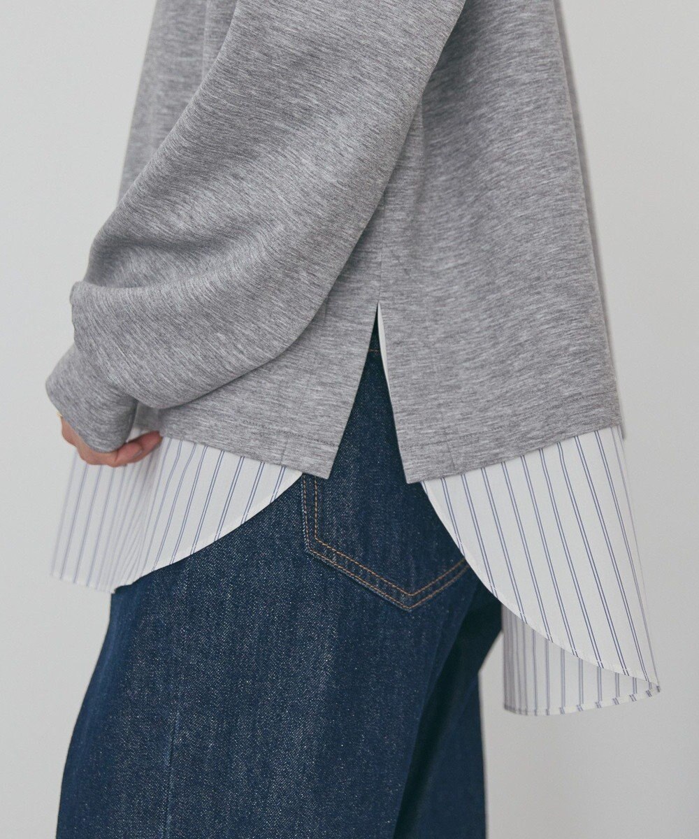 AMERICAN HOLIC シャツテールドッキングプルオーバー 