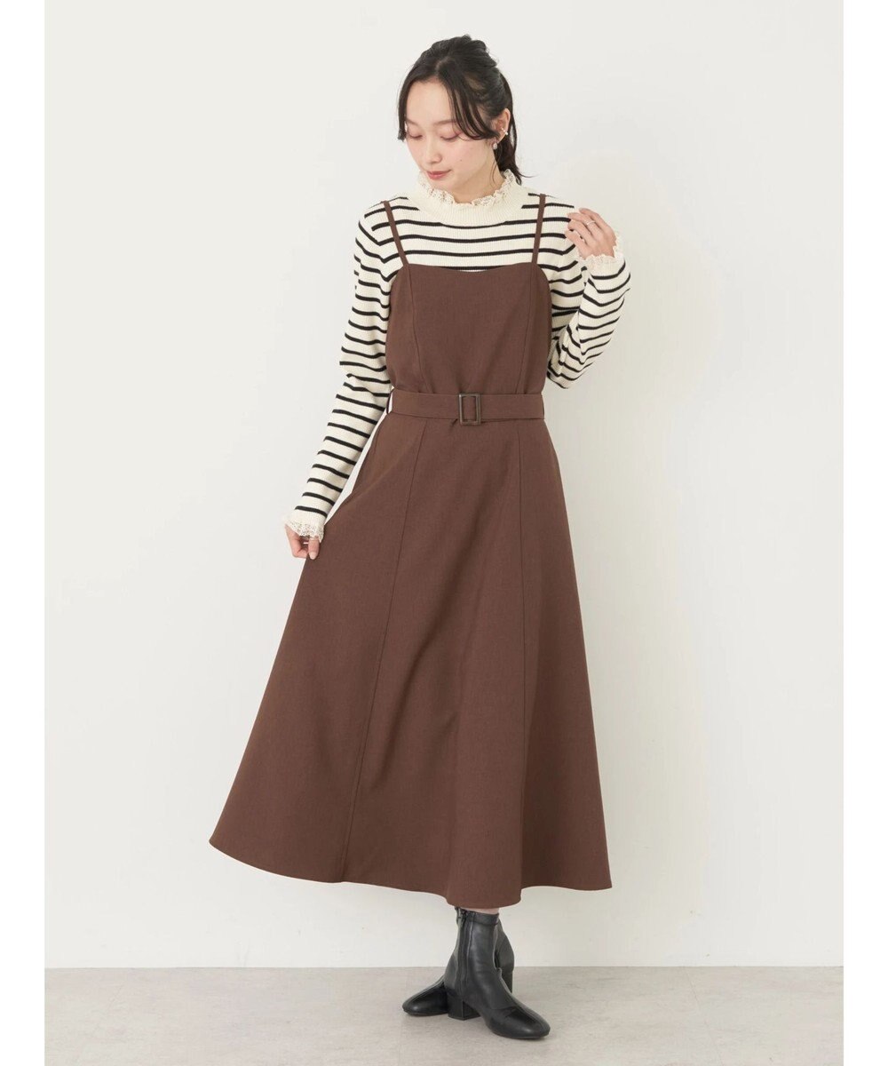 earth music&ecology ウエストマークキャミワンピース 