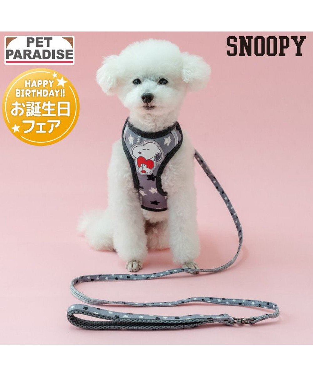 PET PARADISE スヌーピー リード付きハーネス 《星スヌーピー》 ＳＳ 