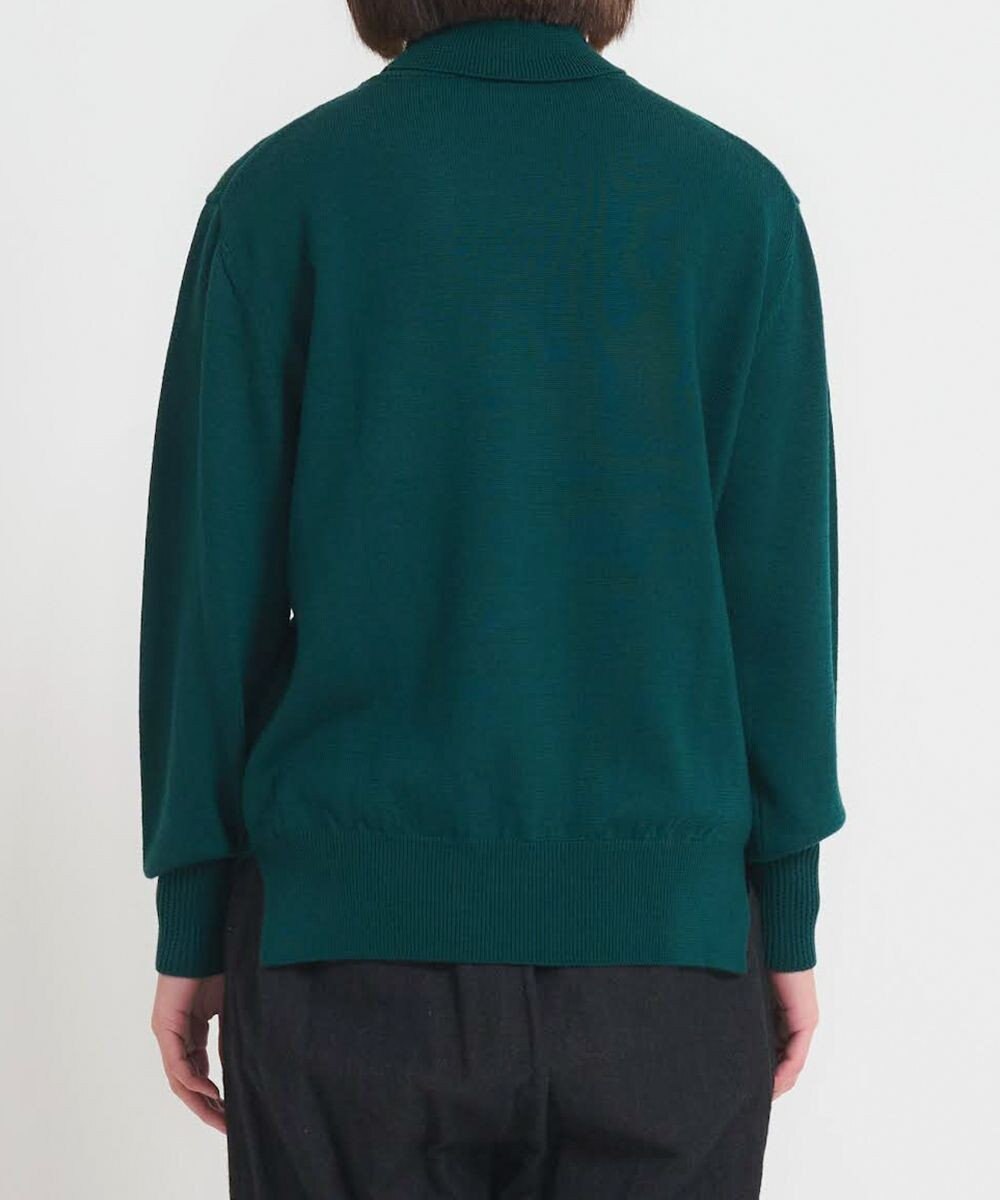 muuc 〈極上メリノウール〉ベーシックタートルネックプルオーバー〈肌に優しいニット〉〈アンサンブル可能〉〈袖の透かし編み〉 