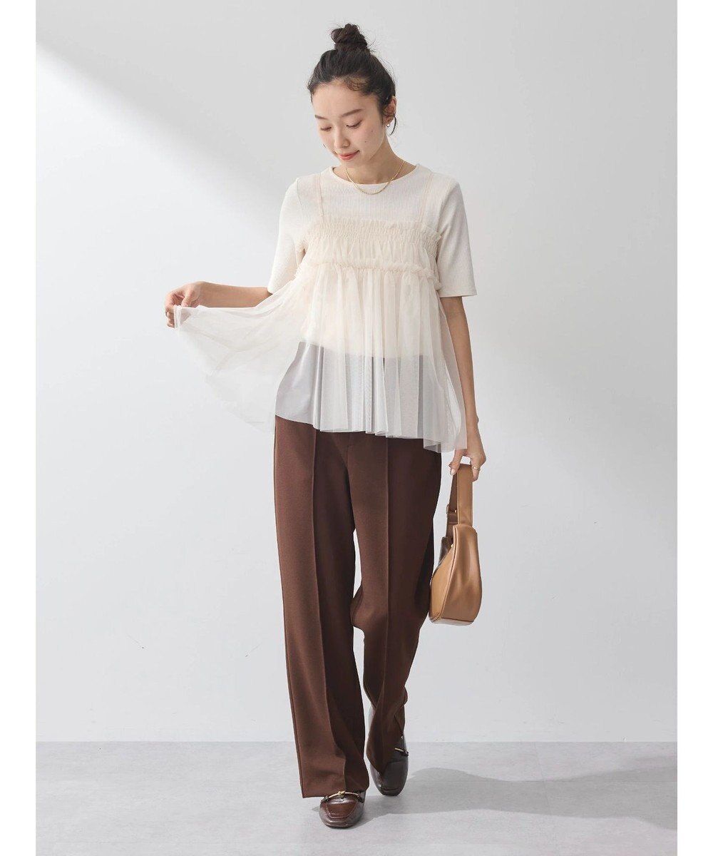 earth music&ecology センターシームパンツ 