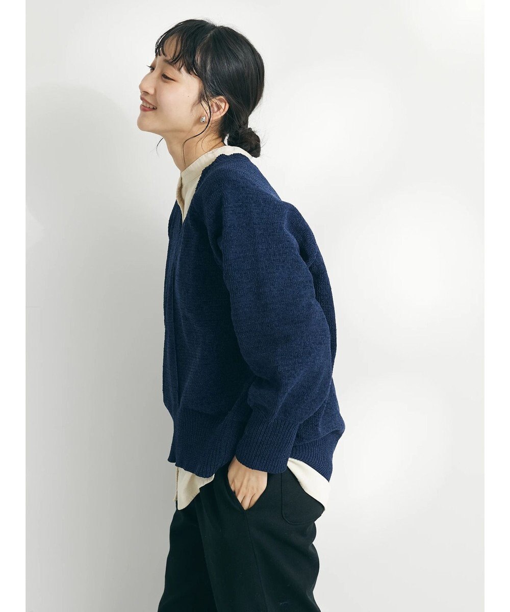 CRAFT STANDARD BOUTIQUE 洗えるコードモールＶネックプルオーバー 