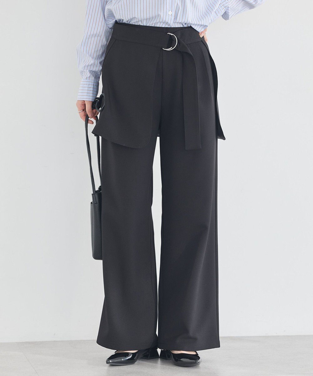 earth music&ecology 【予約】【2WAY】ラップスカート付きパンツ 