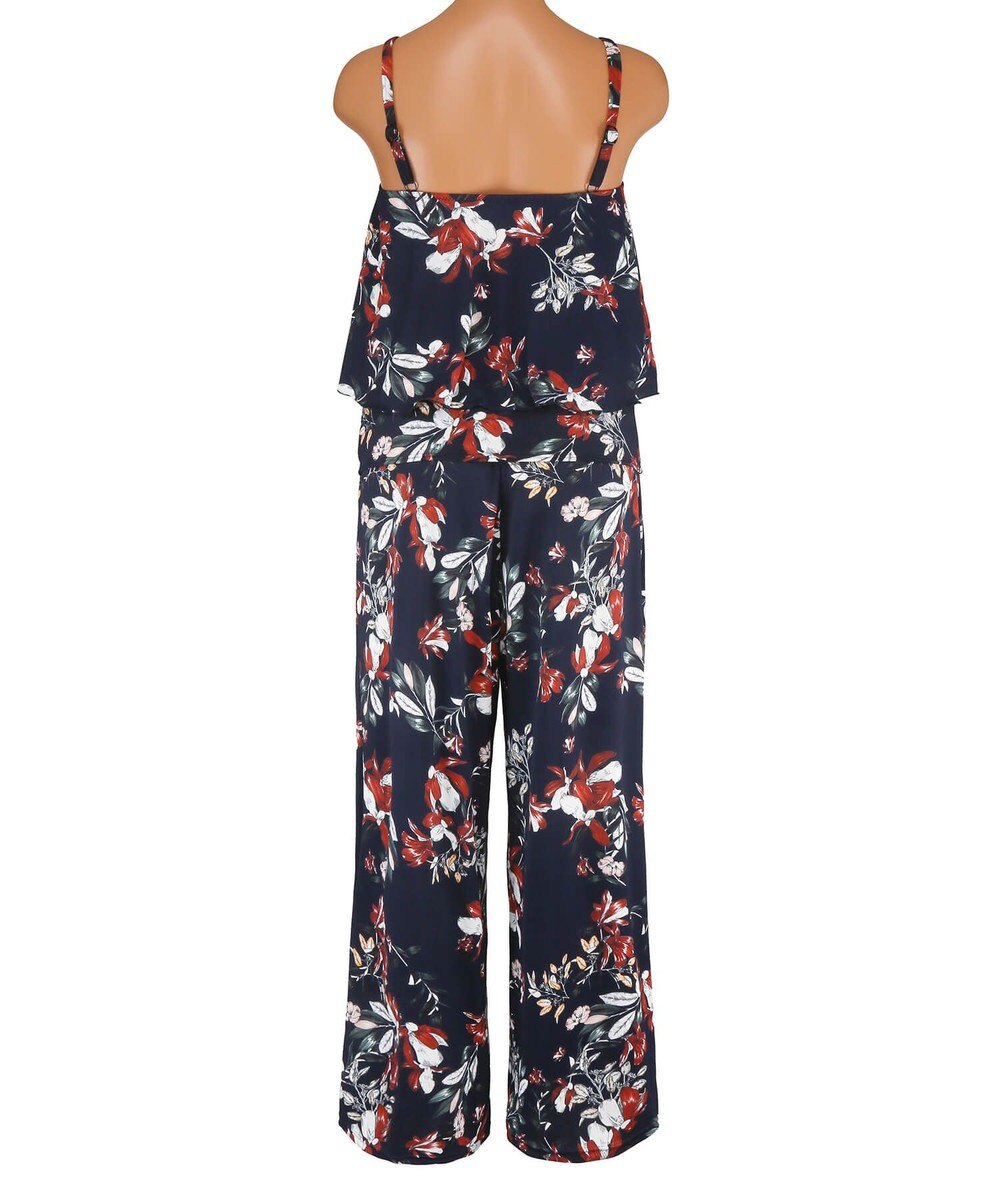 San-ai Resort（三愛水着楽園） 【SALE】ロングパンツセット水着　13L【Coral veil（コーラルヴェール）】 