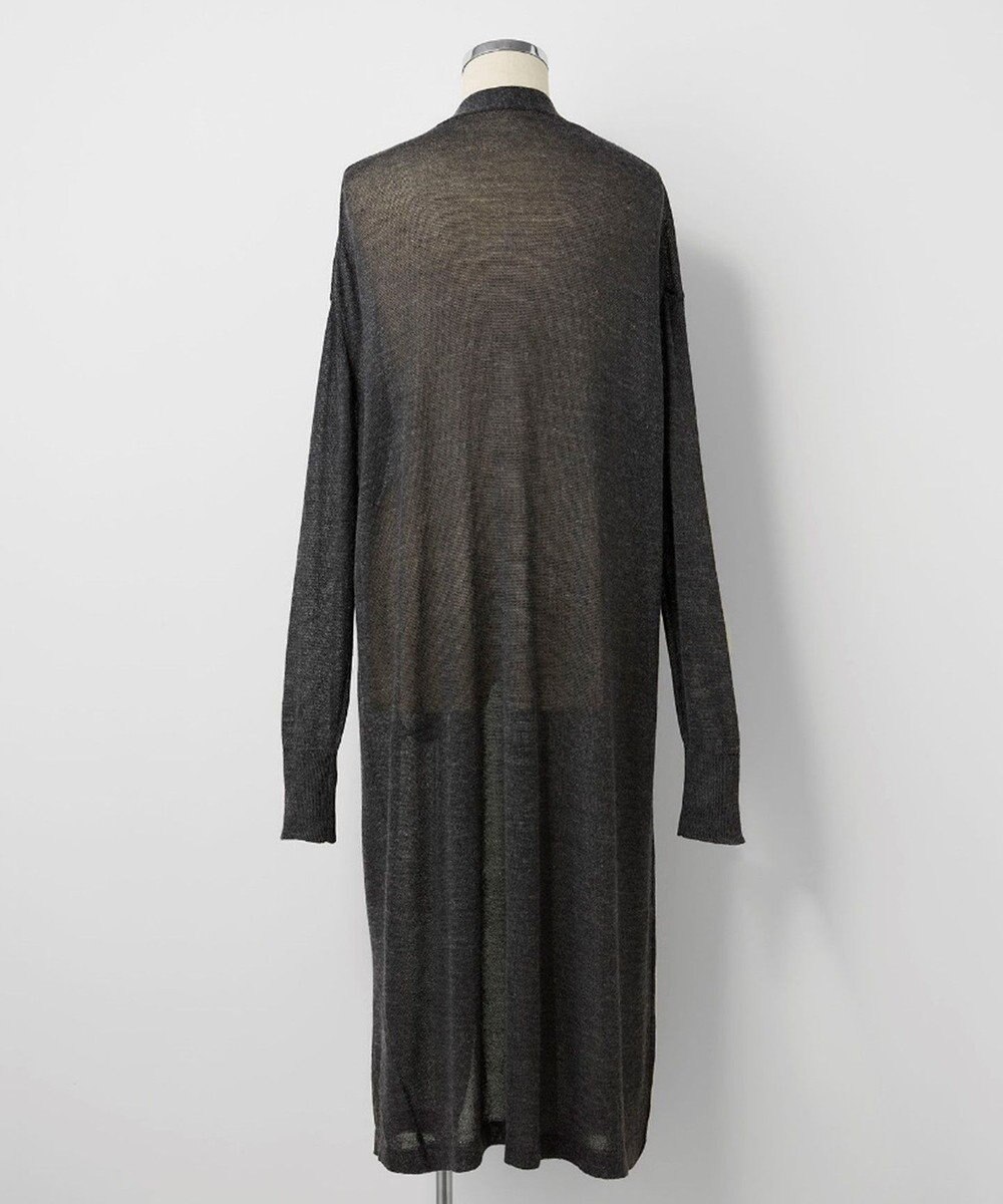 TOQUE 〈大草直子さんアドバイザー〉アルパカシルクニット ロングカーディガン 