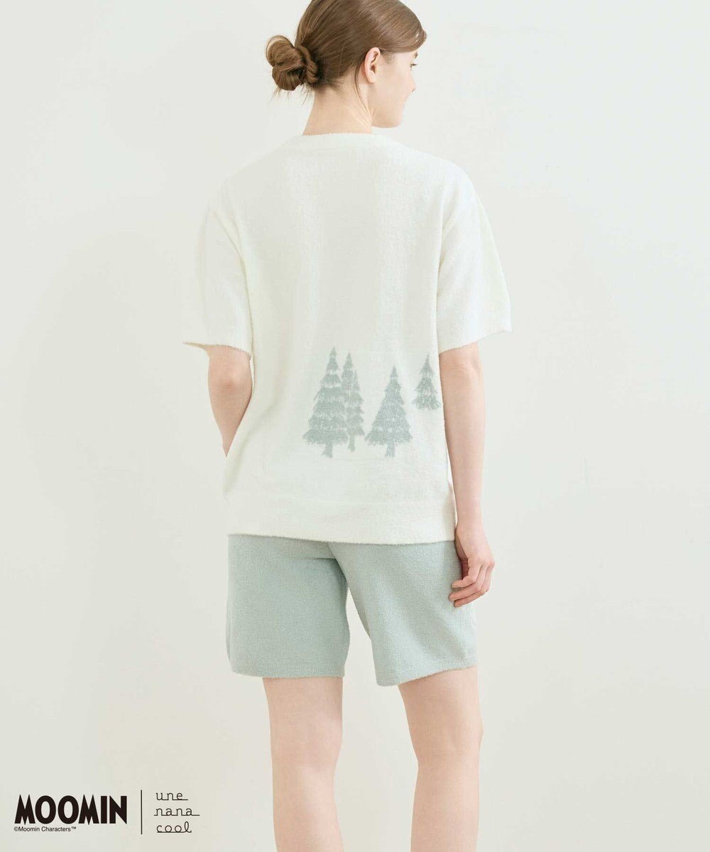 une nana cool 【ムーミン】なめらかふわふわプルオーバー&ハーフパンツセット 