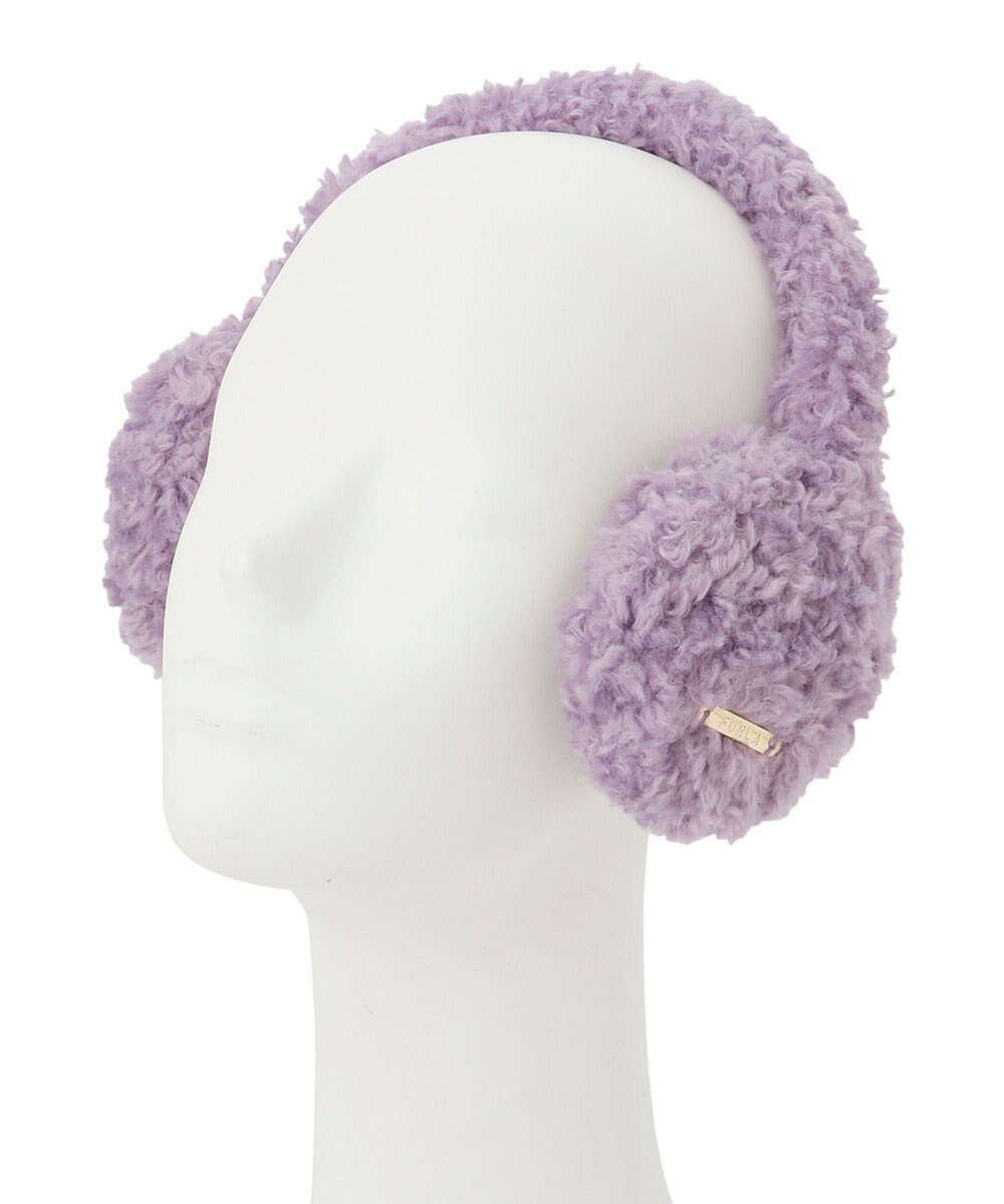 MOONBAT 【ギフトBOX付】FURLA ムートン風ふわふわイヤーマフ 