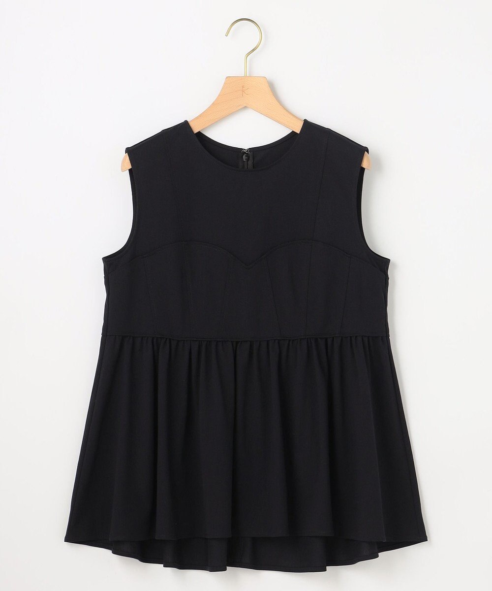 組曲 【先行予約・WEB限定】サマージャージー ペプラムカットソー 