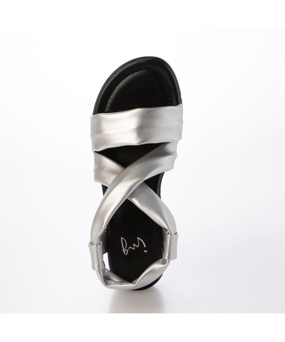 ing <ing>「もちっと新感覚」クロスベルトサンダル 