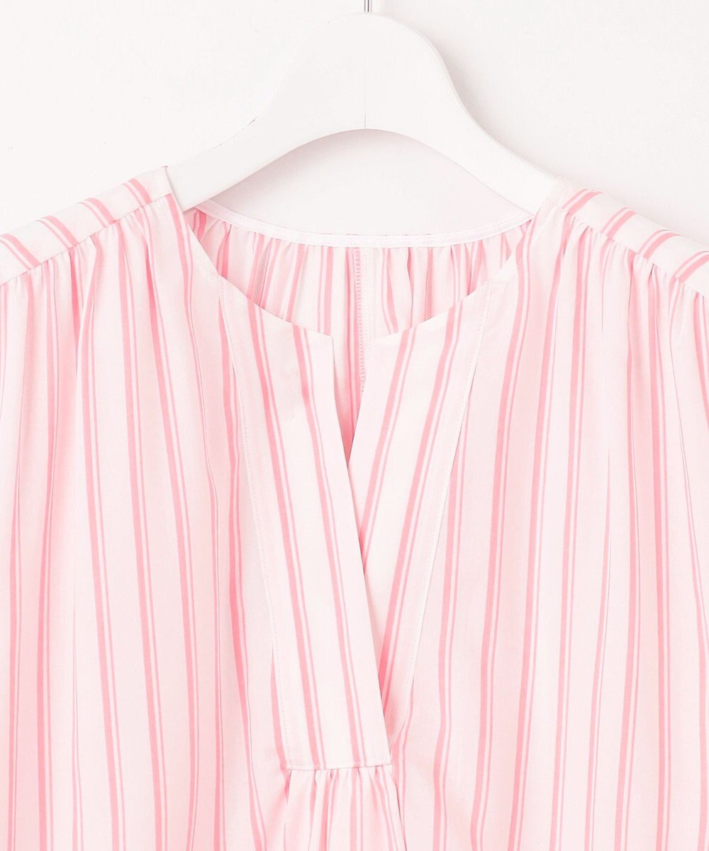 自由区 【洗える】SOMELOSテンセルスキッパー ブラウス 