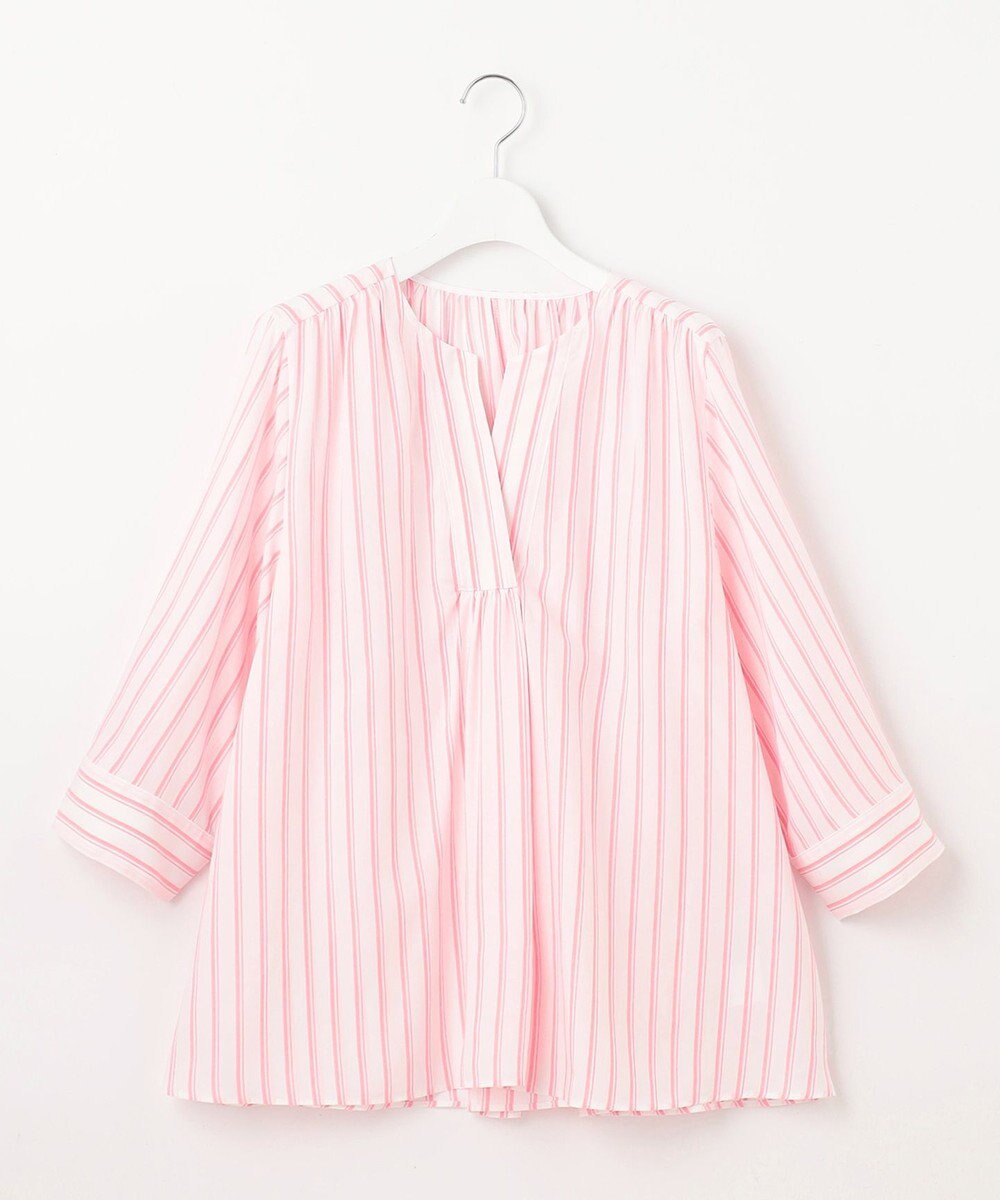 自由区 【洗える】SOMELOSテンセルスキッパー ブラウス 