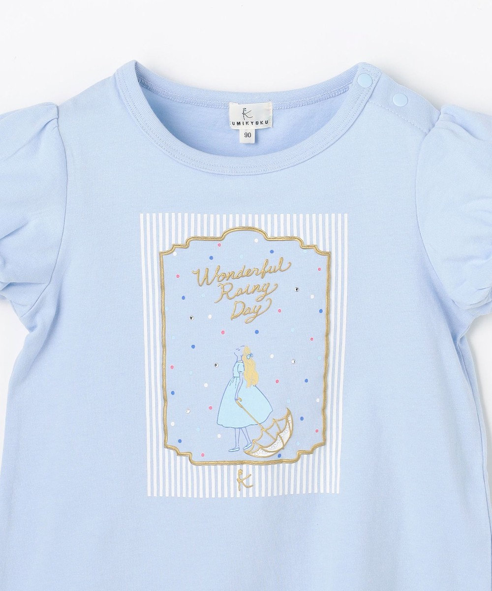 組曲 KIDS 【80-100㎝】 wonderful rainy day Tシャツ 