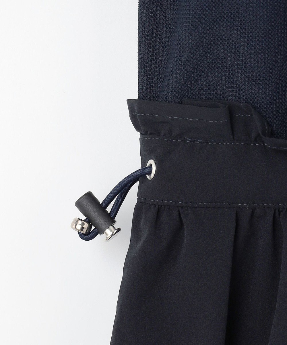 23区GOLF 【WOMEN】機能に優れた新素材「AIR TOOL」で暑い夏を快適に コンビ素材 ワンピース 