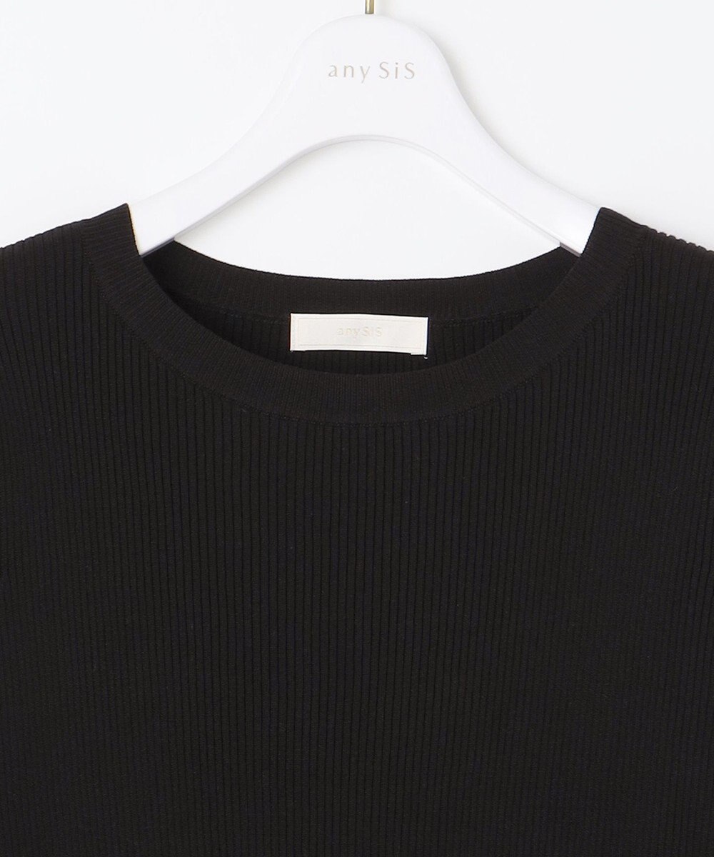 ANY SIS 【洗える】フクレジャカード ワンピース 