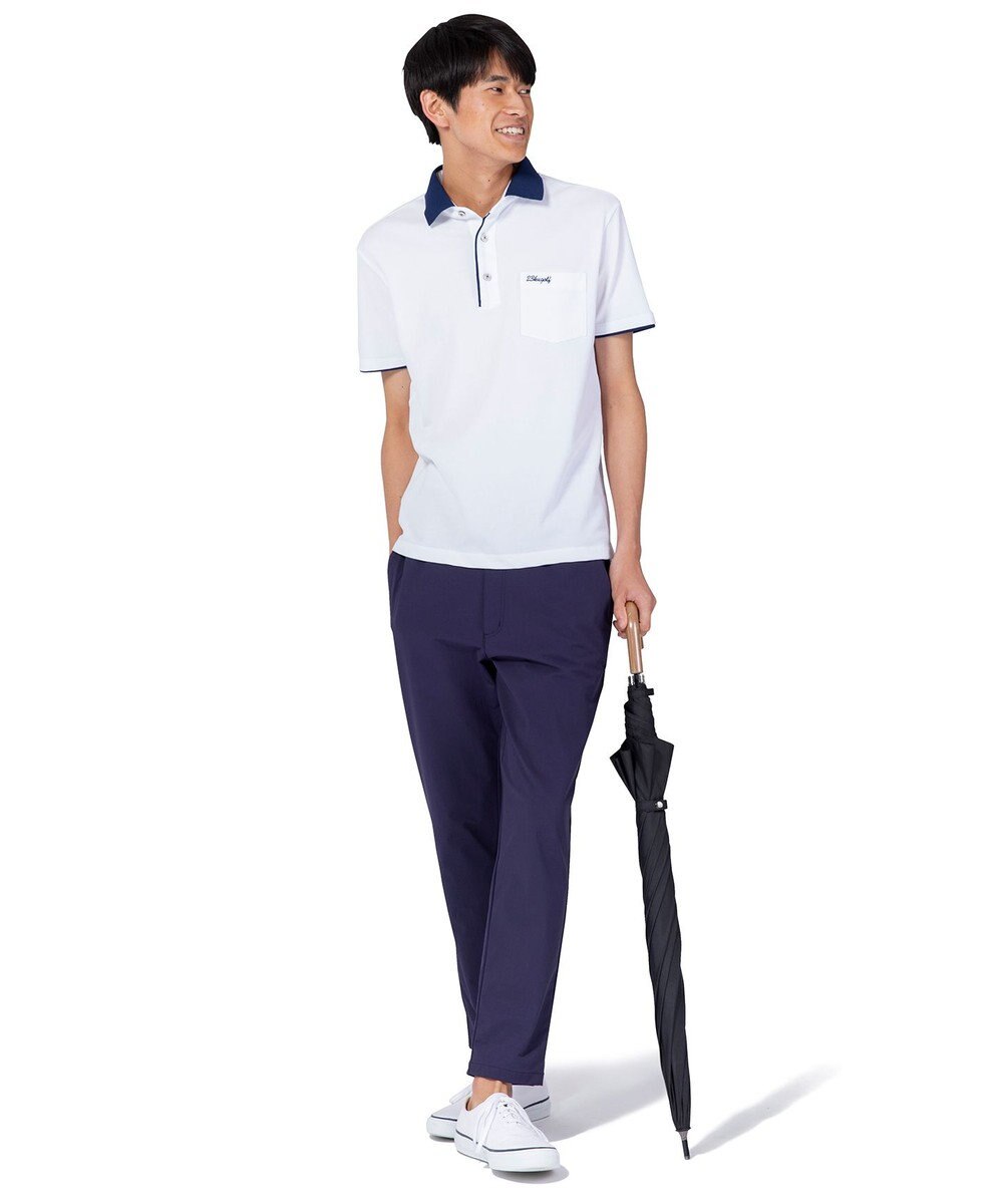 23区GOLF 新色追加！全色揃えたくなる逸品【MEN】【WEB限定/消臭/UV/吸汗速乾】カノコポロシャツ 