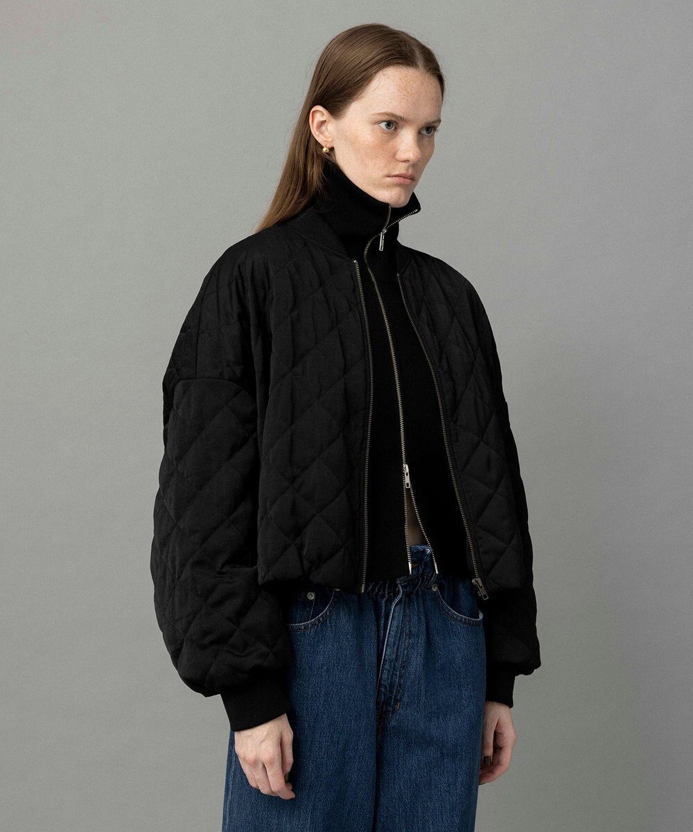 NAVE 【ReNAVE・軽量/手洗い可】ライトキルティングブルゾン 