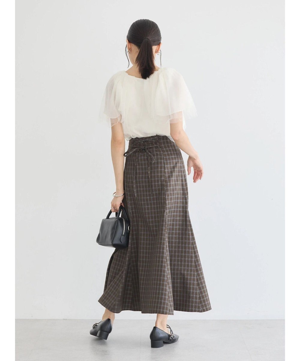 earth music&ecology チュールレイヤードプルオーバー 