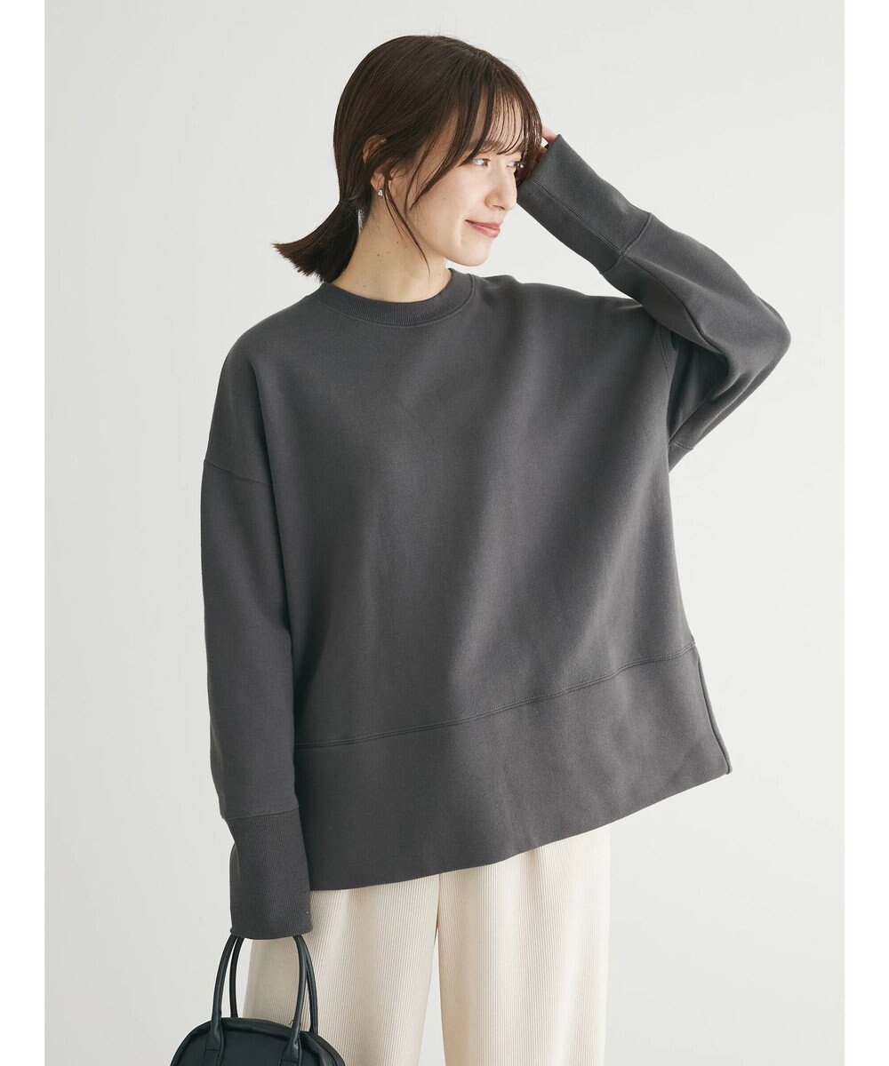 Green Parks Ｂｒｕｓｈｅｄ　センターシーム裏起毛プルオーバー 