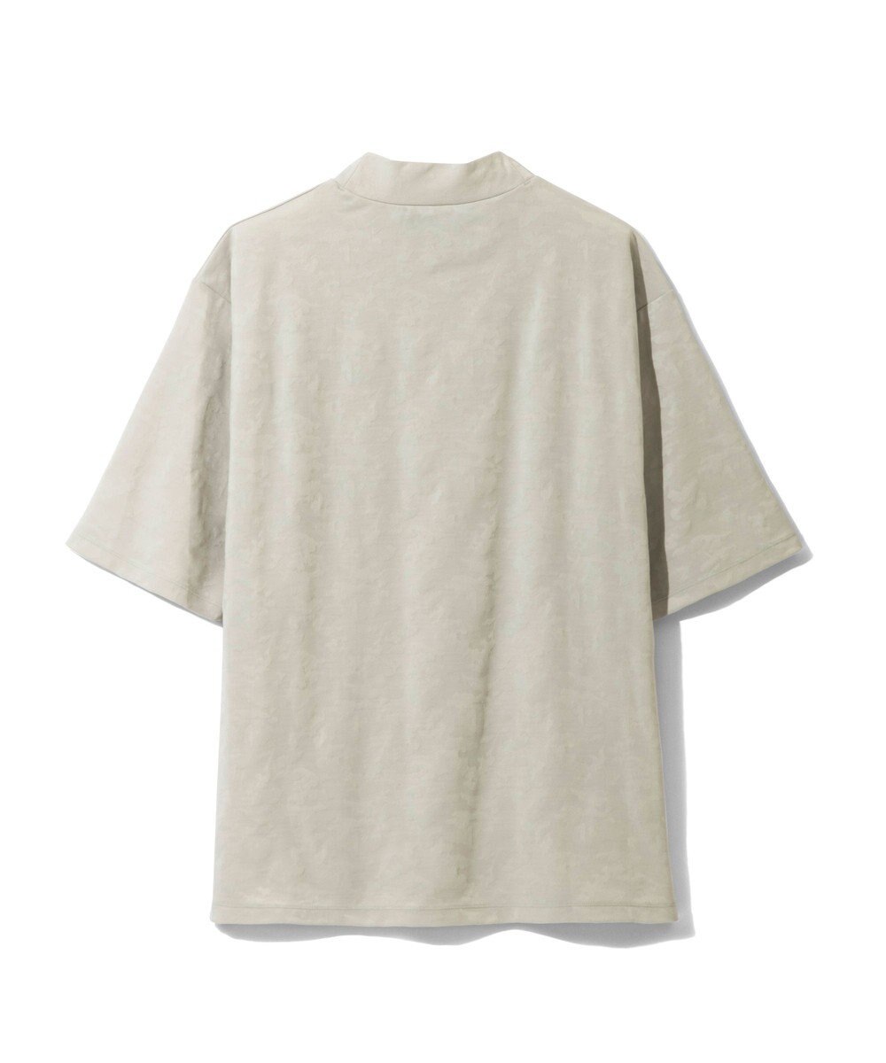 ZERO HALLIBURTON カモフラージュ柄 ジャガードモックネックシャツ ZHG-A4A 2a 82852 ゴルフウェア 