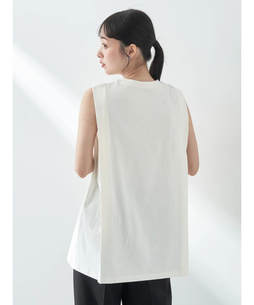 earth music&ecology ボクシーノースリーブチュニック 