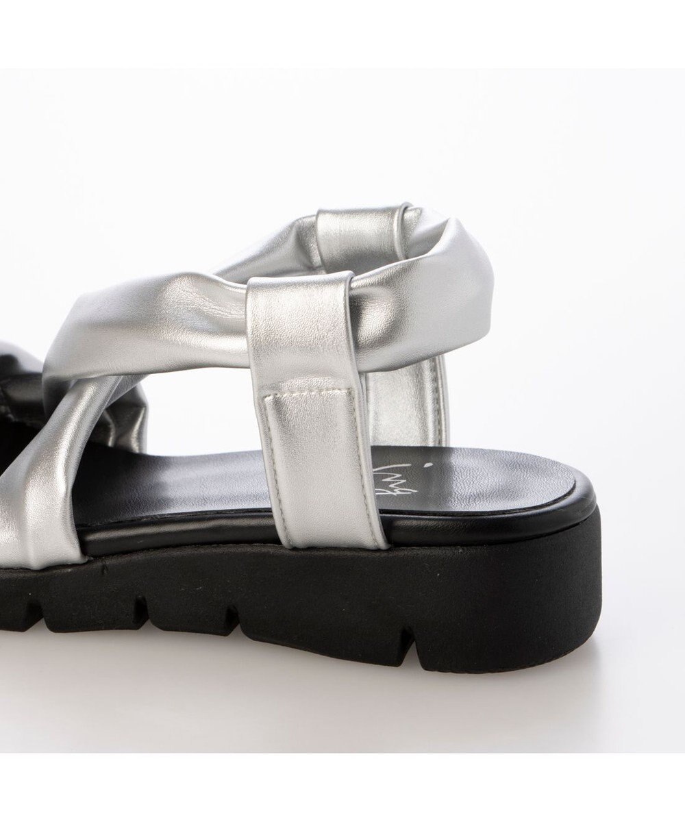 ing <ing>「もちっと新感覚」クロスベルトサンダル 