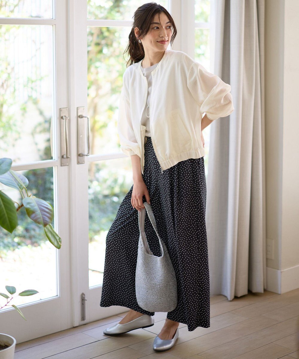 ANY シアーブルゾン 