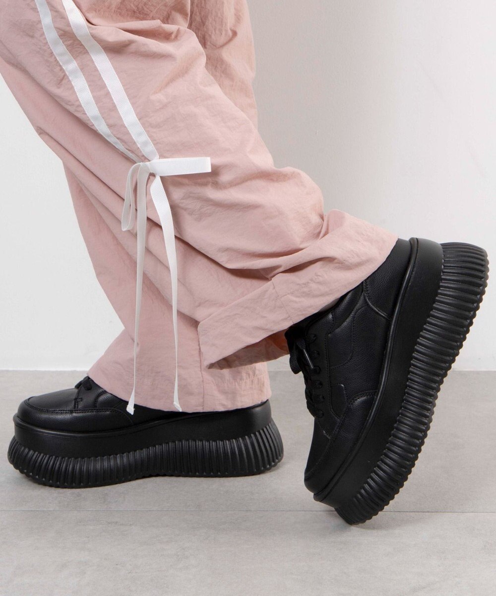 WEGO 厚底プラットフォームスニーカー 