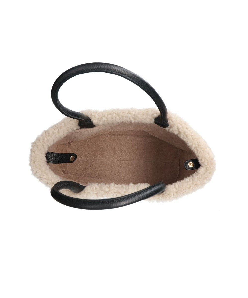 INTER-CHAUSSURES 【CHRISTIAN VILLA】ムートンパイピングバッグ 