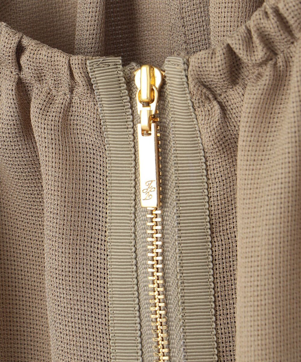 自由区 【洗える】メッシュ ブルゾン 