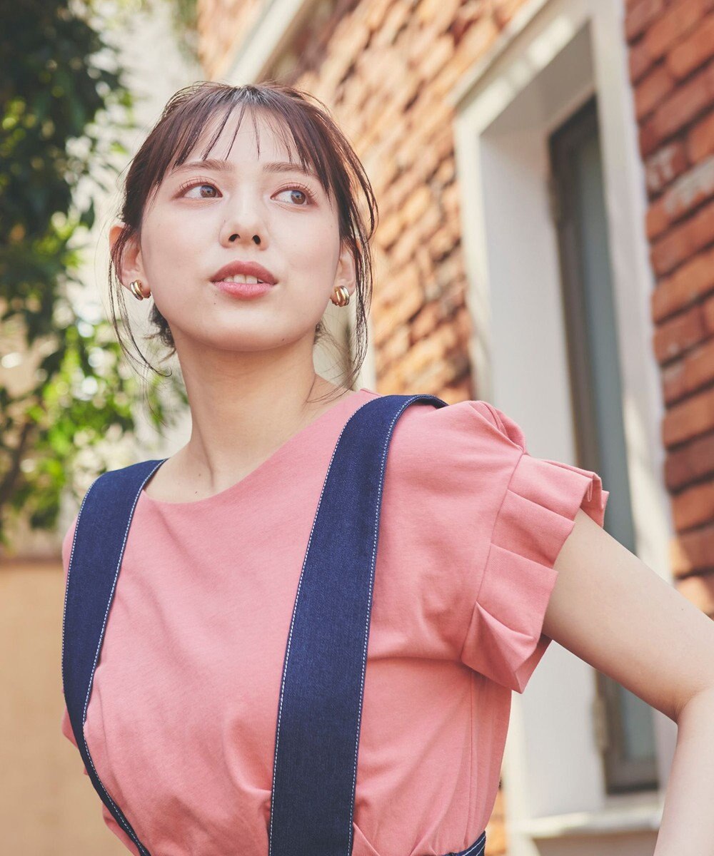 Feroux 【UVケア】タックスリーブ Tシャツ 