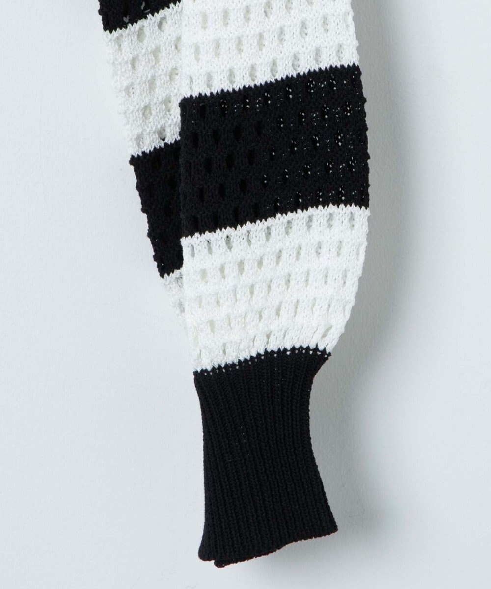 WEGO 【紫外線対策/手洗い可】メッシュリボンボレロ 