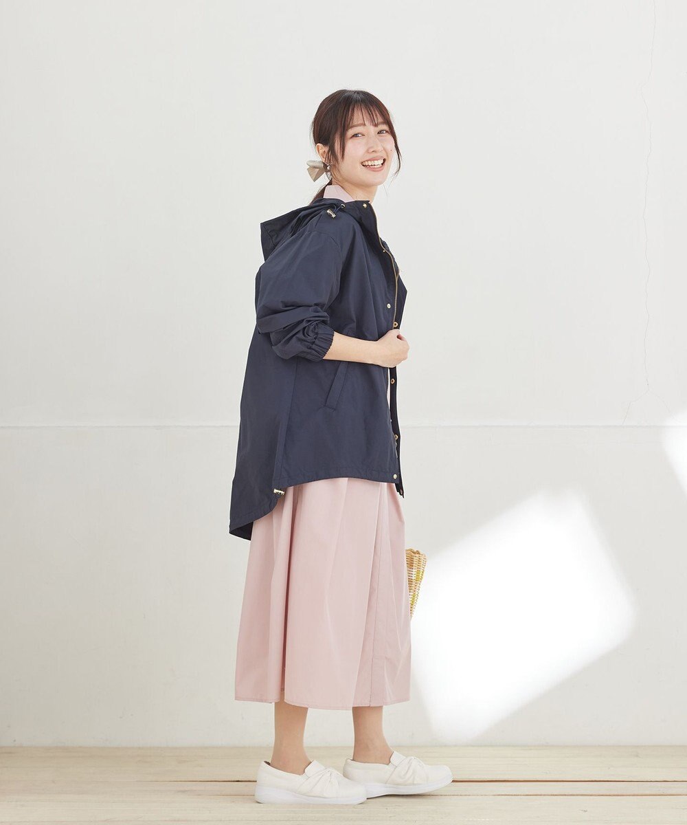 Tiaclasse L 撥水ドロストマウンテンパーカー 