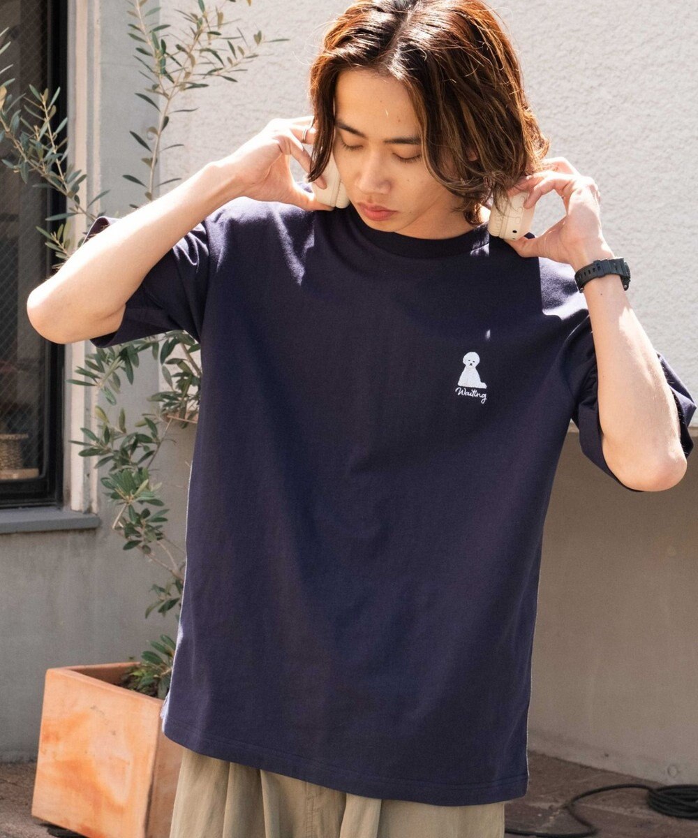 WEGO 【MLサイズ展開/綿100%】グラフィックワンポイントT（SS） 