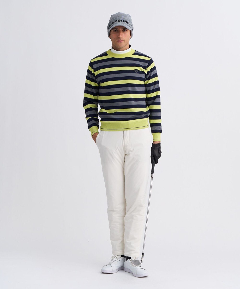 23区GOLF 【MEN】防風エアリージャージ ウォームパンツ 