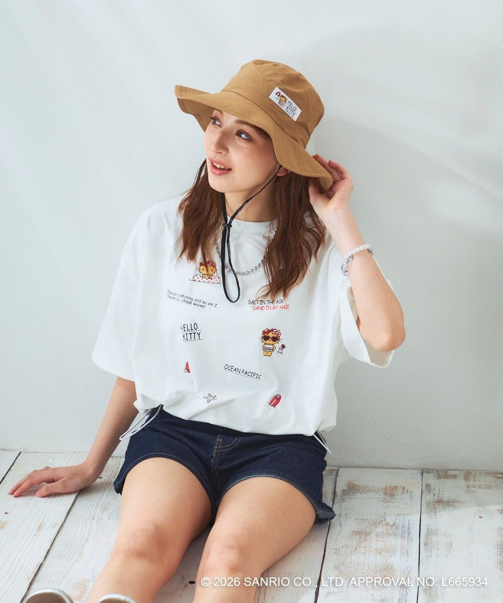 OP／FILA 【Ocean Pacific×ハローキティ】サーフハット 